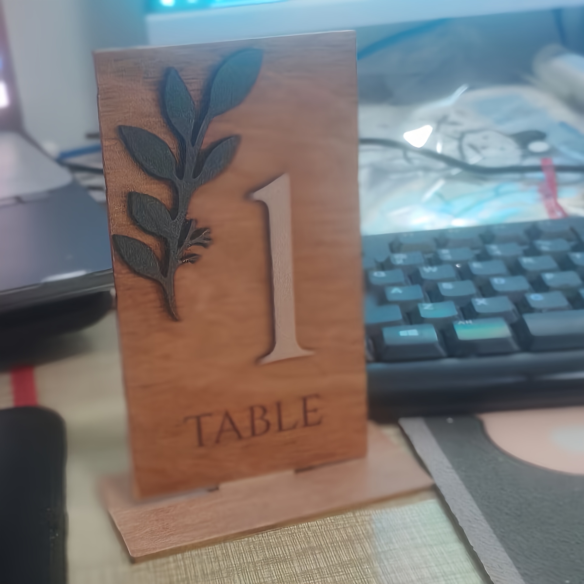 TEMU 2d Flat, 2d Flat 10pcs Wooden 1 Number Table Cards, Square Wooden Wedding Table Decor, Rustic Wedding Decoration, Wedding Table Decor, Wedding