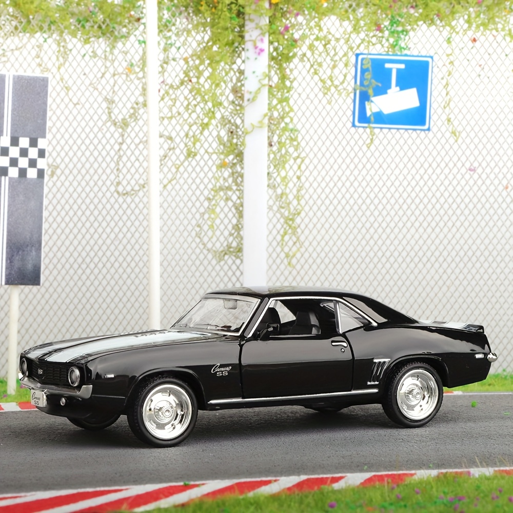 Image of Rmz Simulation 1:36 Alloy 1969 Camaro Alloy Car Model, Toy Car Ornament, Car Model, Can Open Door, Birthday Gift