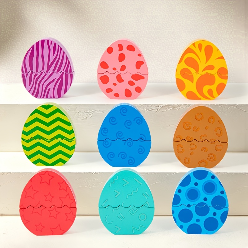 Cute Dinosaur Egg Matching Educational Toy