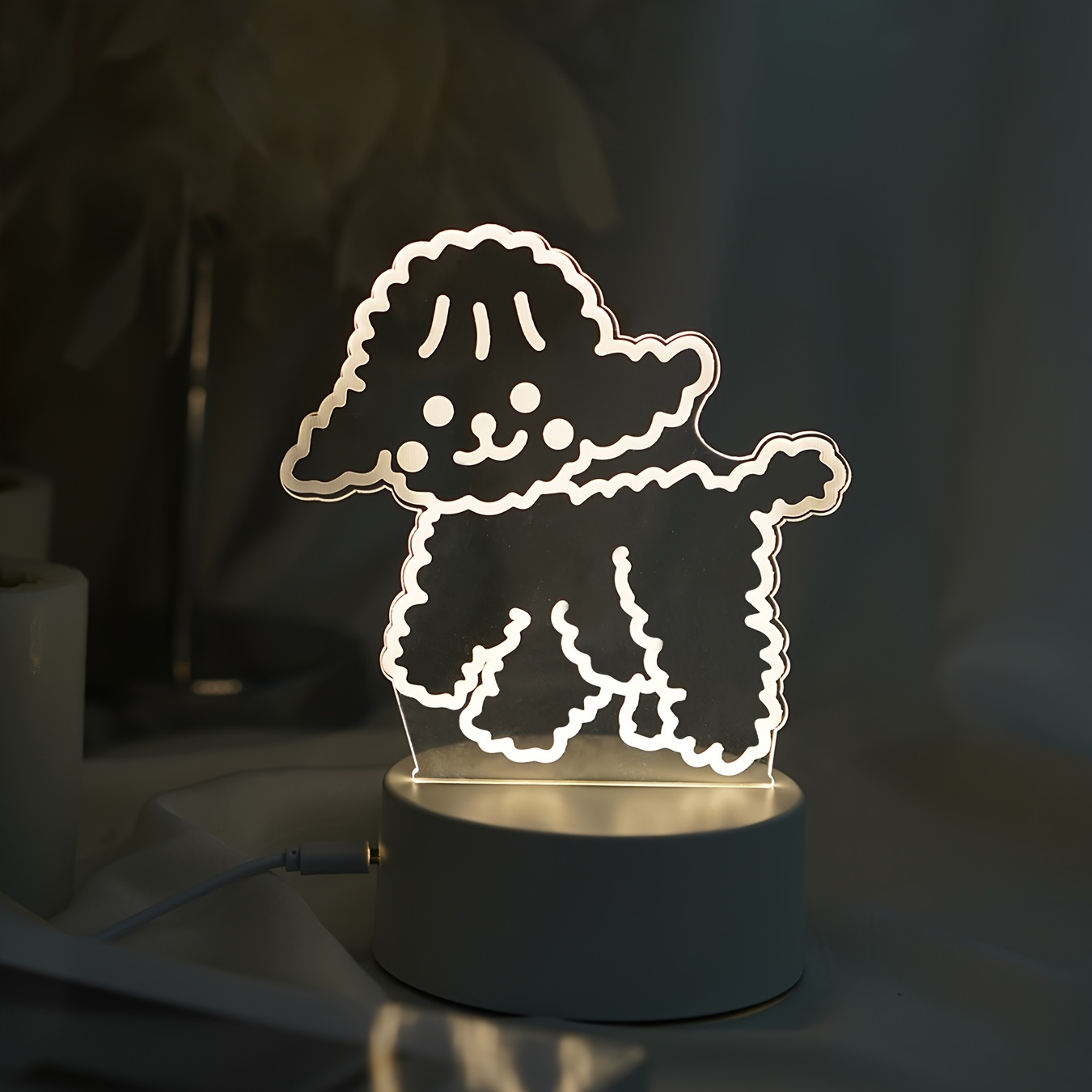 Proiettore a nuvola Applique da parete a forma di nuvola temporalesca che  cambia colore, luce LED