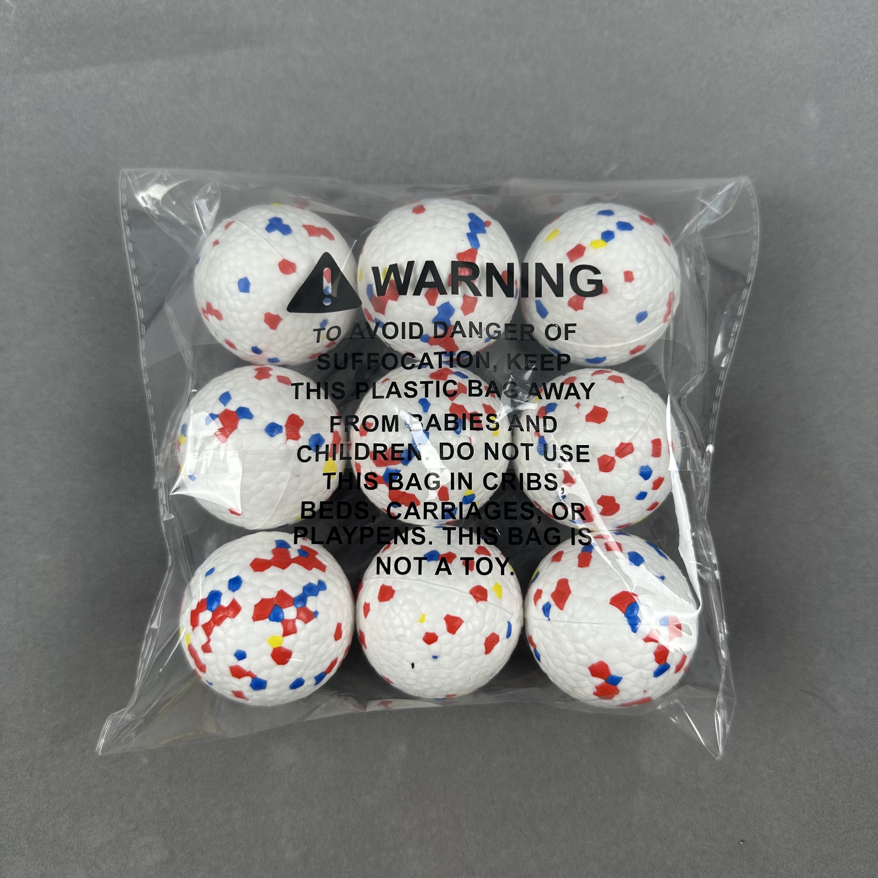 Image of 9pcs Set Of Small Chew-resistant Pet Toy Balls For Dogs, Pet Balls, Dog Ball Toys