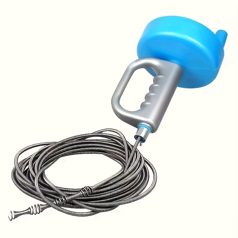 E-shop 4M Flexibler Spiral-Draht-Abflussreiniger, Länge geeignet für manuelle Rohrreinigungswerkzeuge in Küchen und Badezimmern, und