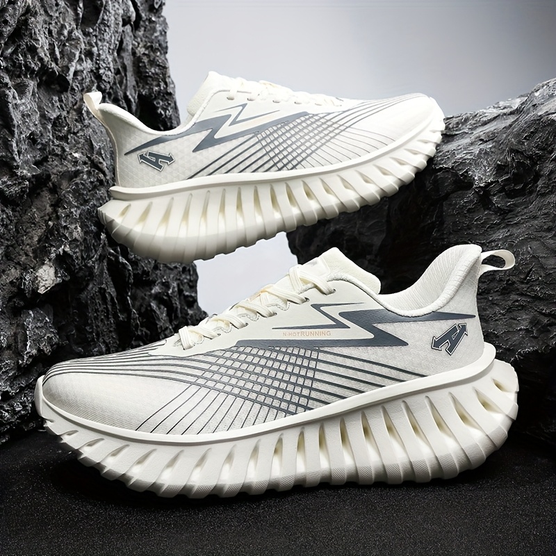 Men's Running Shoes, High-Quality Casual Sneakers, Outdoor Trail Running Shoes, Slip-Resistant and Durable Mesh Breathable Lightweight Hiking Shoes, Indoor/Outdoor Road Running Shoes, Fashionable Student Sneakers, Fitness Shoes, Large Size Shoes