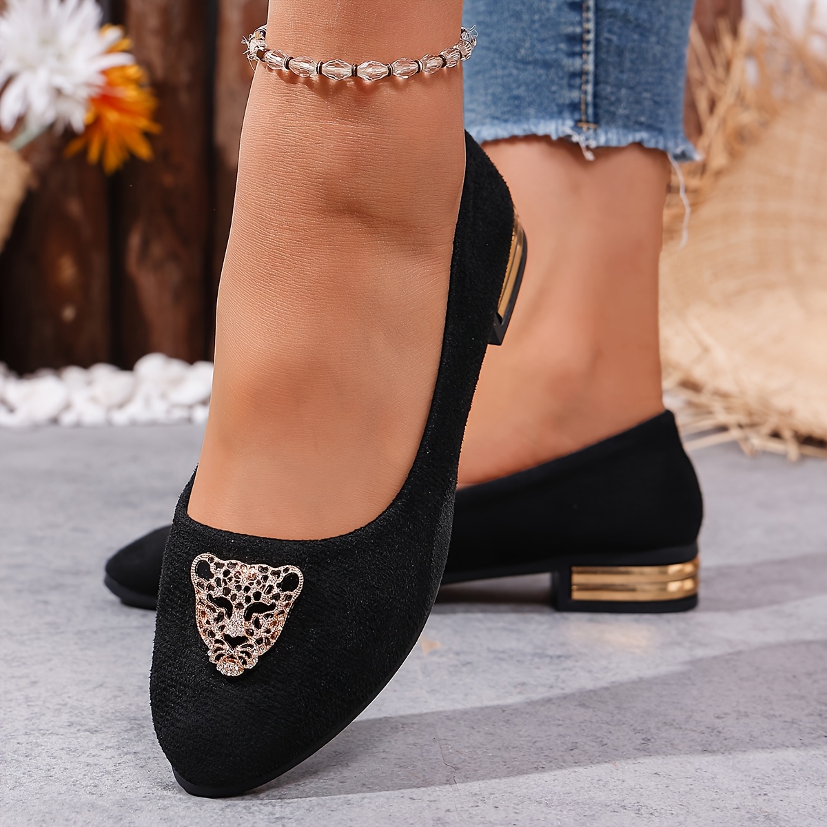TEMU Women's Fashion Flat Shoes In Sizes 35-43 > Comfortable Slip-on Women's Outdoor Shoes > New Style Women's Flat Shoes, Women Shoes