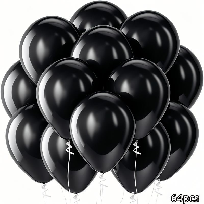 64 stück multicolor party dekorationen ballons,   für geburtstagsparty deko und   dekorationen hochzeit geburtstag dusche jahrestag valentinstag weihnachtsfeier zubehör
