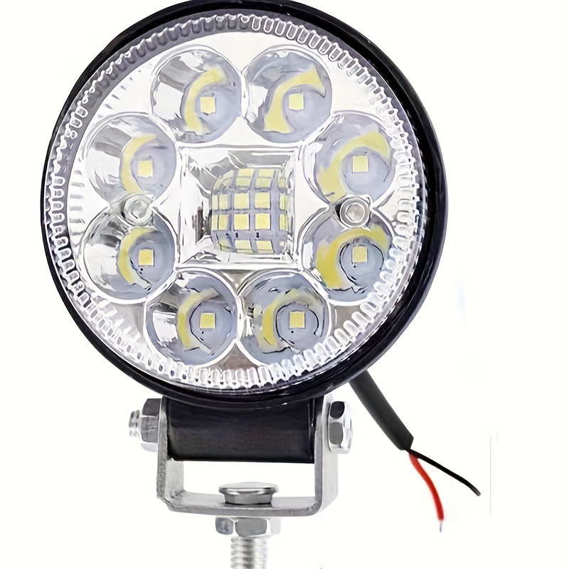 

2pcs Round Aluminum Alloy Led Car , , Car, Forklift Headlight