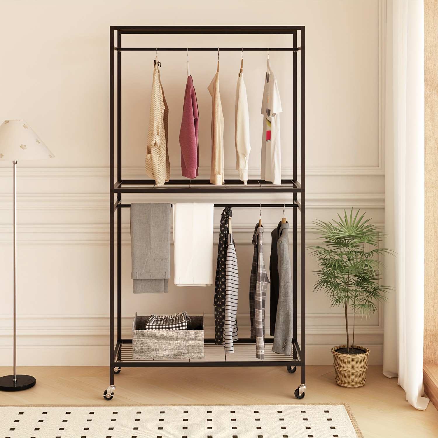 clothes rack sold on Temu United States