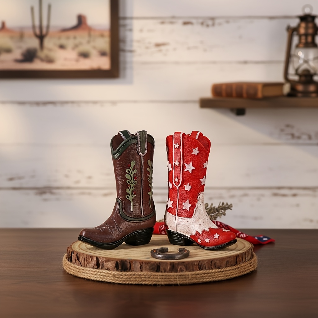 1pc deansen miniature western boot figure - Temu Canada