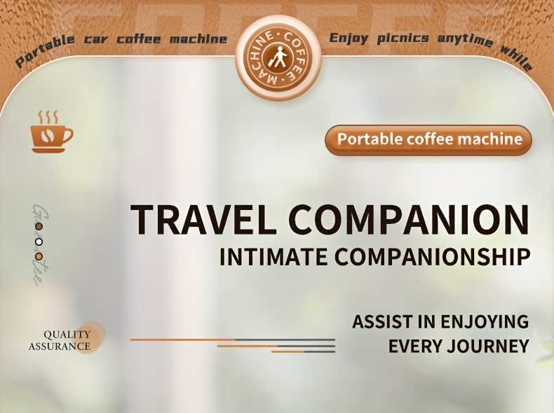 2in 1 portable coffee machine compact and rechargeable compatible with coffee powder and capsules convenient operation camping no heating function details 13