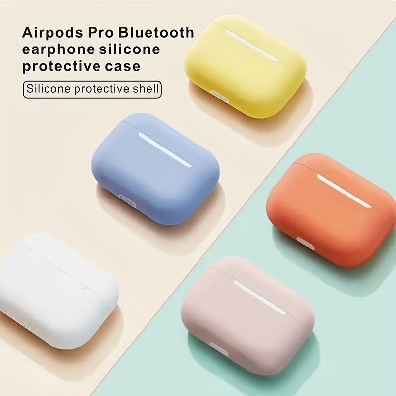 Funda De Silicona Para Airpods Pro Case Slim wireless Bluetooth headset  Para Airpod 3a Caja De Carga Inalámbrica Air Pods Fundas