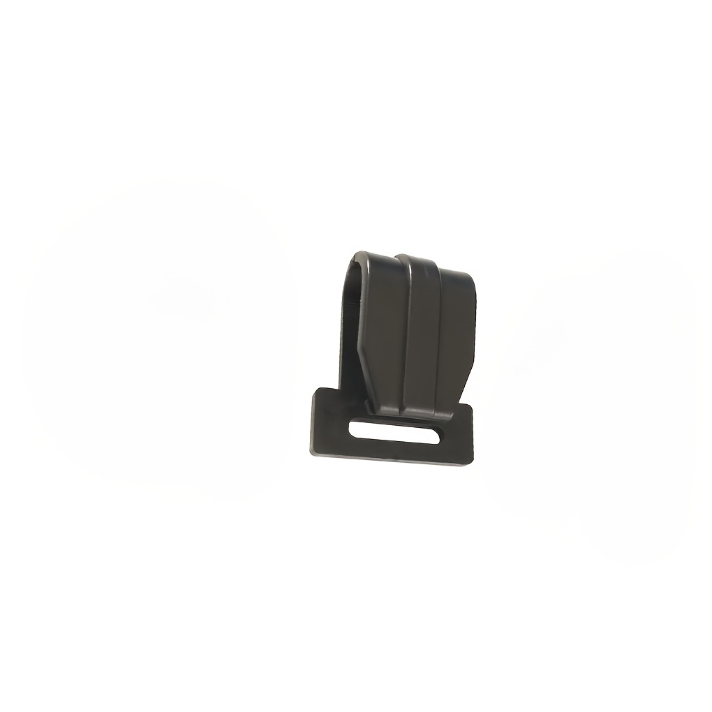 Black U-shaped Large Pp Plastic Hook With Webbing Plastic Hook For Outdoor Tent And Canopy Accessories, Utility Hooks