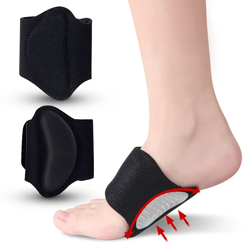 2pcs 1pair compression arch support brace for men and women for flat feet high arches fallen arches heel unisex
