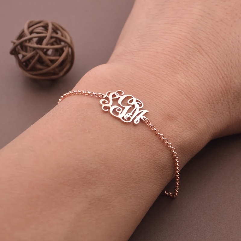 Personalized DIY Custom Women's Fashion Bracelet, Minimalist Style