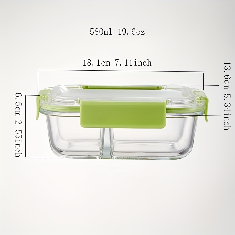   grade partitioned glass lunch boxes and high end preservation containers Product details 5