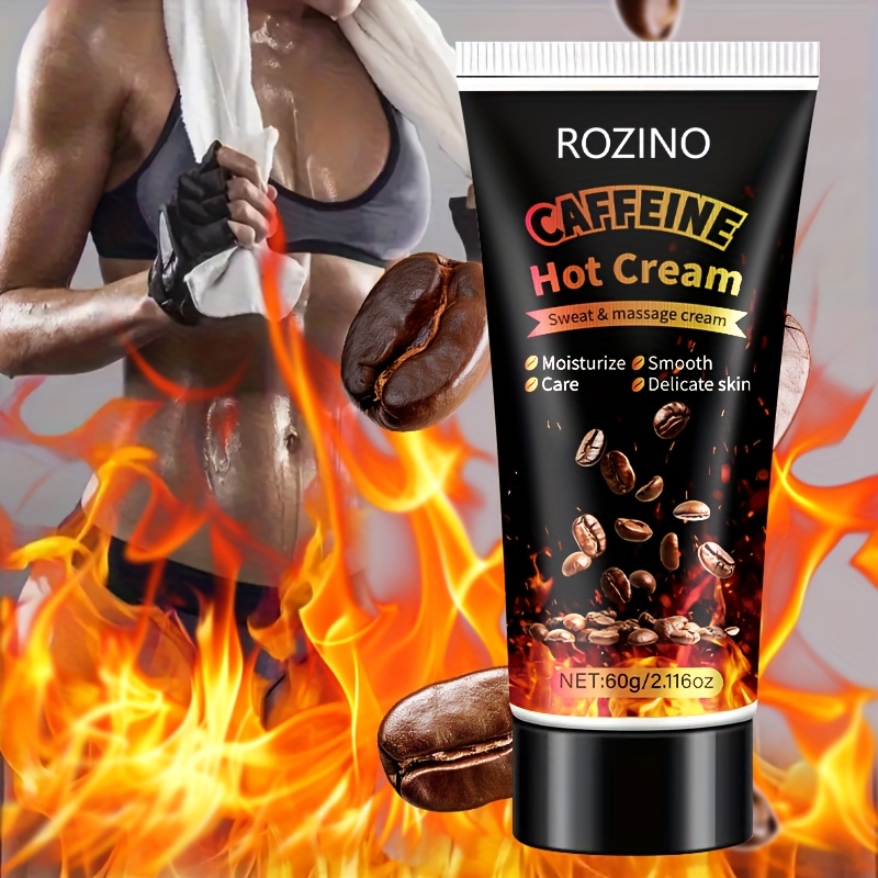 Rapid Warming And Toning, Coffee-Infused Sweat Cream for Women Targeting Belly, And a Cream for Men to Enhance Abdominal Workouts. This Sweat Cream Helps Reduce The Waistline, Providing Noticeable Results in a Week When Applied Evenly for Hydration.
