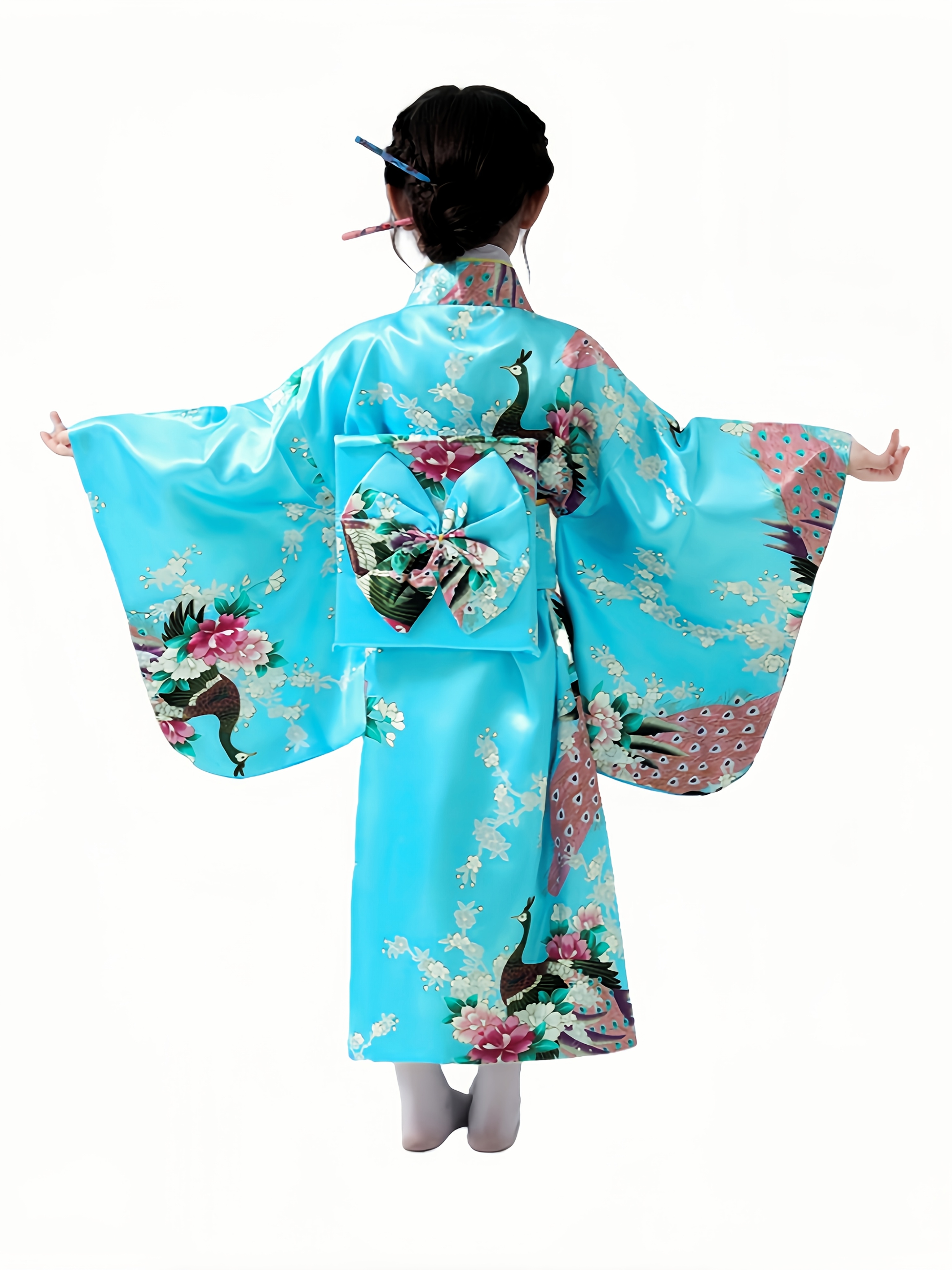 kimono girls in elegant style traditional clothing Temu United