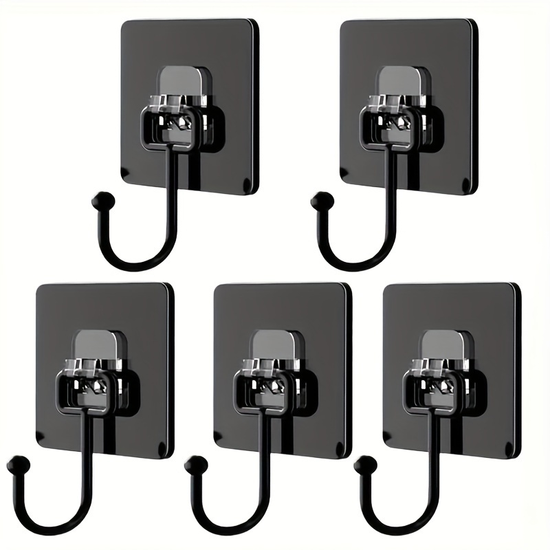 

5pcs Large - , For Clothes, Kitchen Utensils, Pots & Bags - Under Cabinet Mug Holder, Utility Hooks