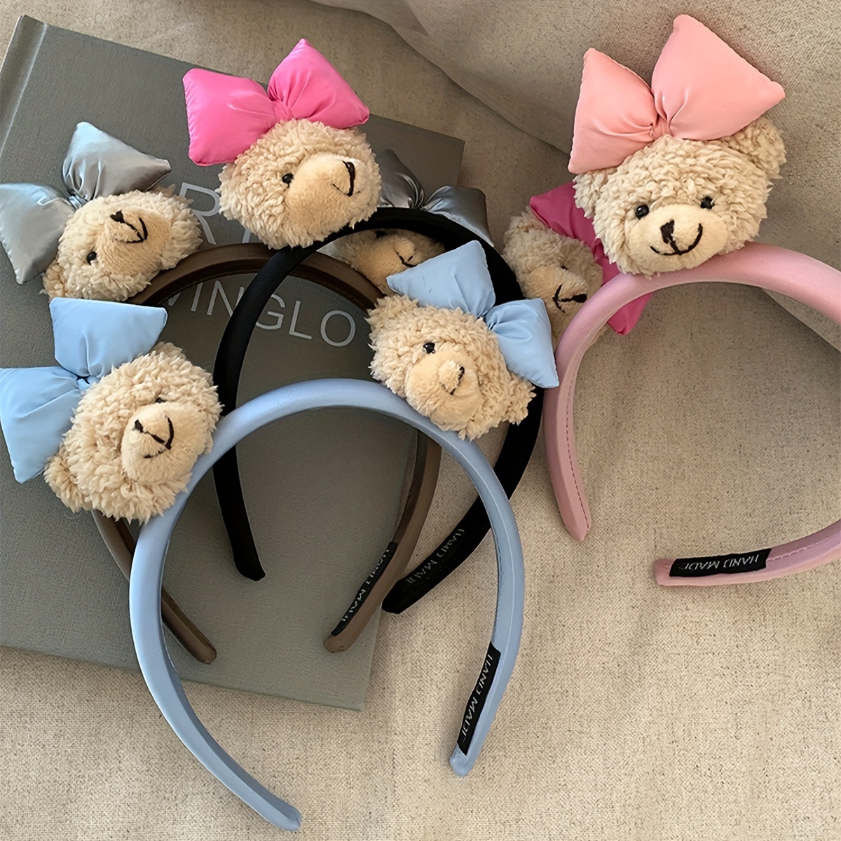 

Adorable Teddy Bear With Butterfly Bow For Women, Sweet