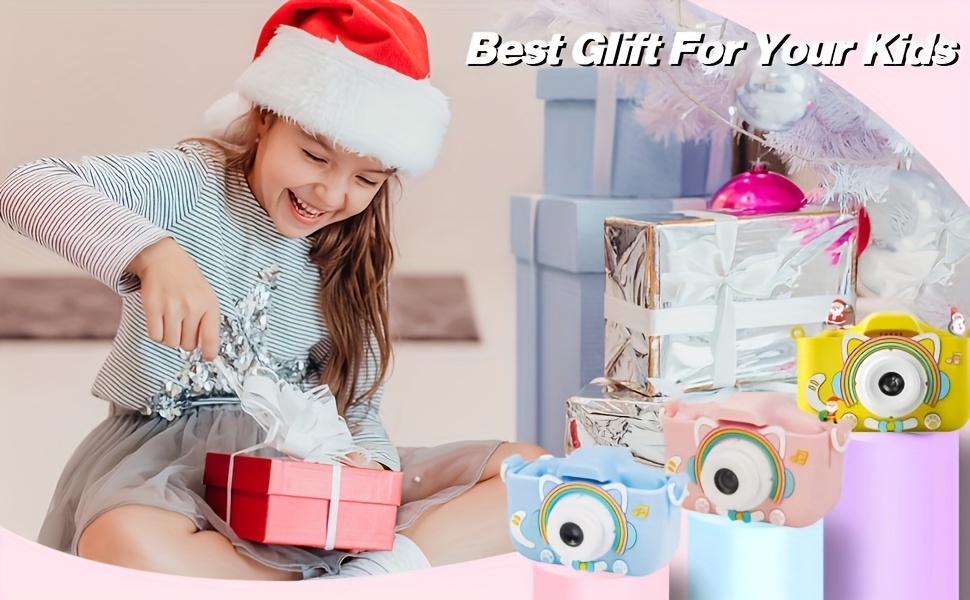 3 4 5 6 7 8 9 10 11 12 Year Olds Selfie HD Toy Camera, Handy Digital Video Camera, Kids Camera For Boys And Girls, Perfect Christmas, Back To School Season And Birthday Gift