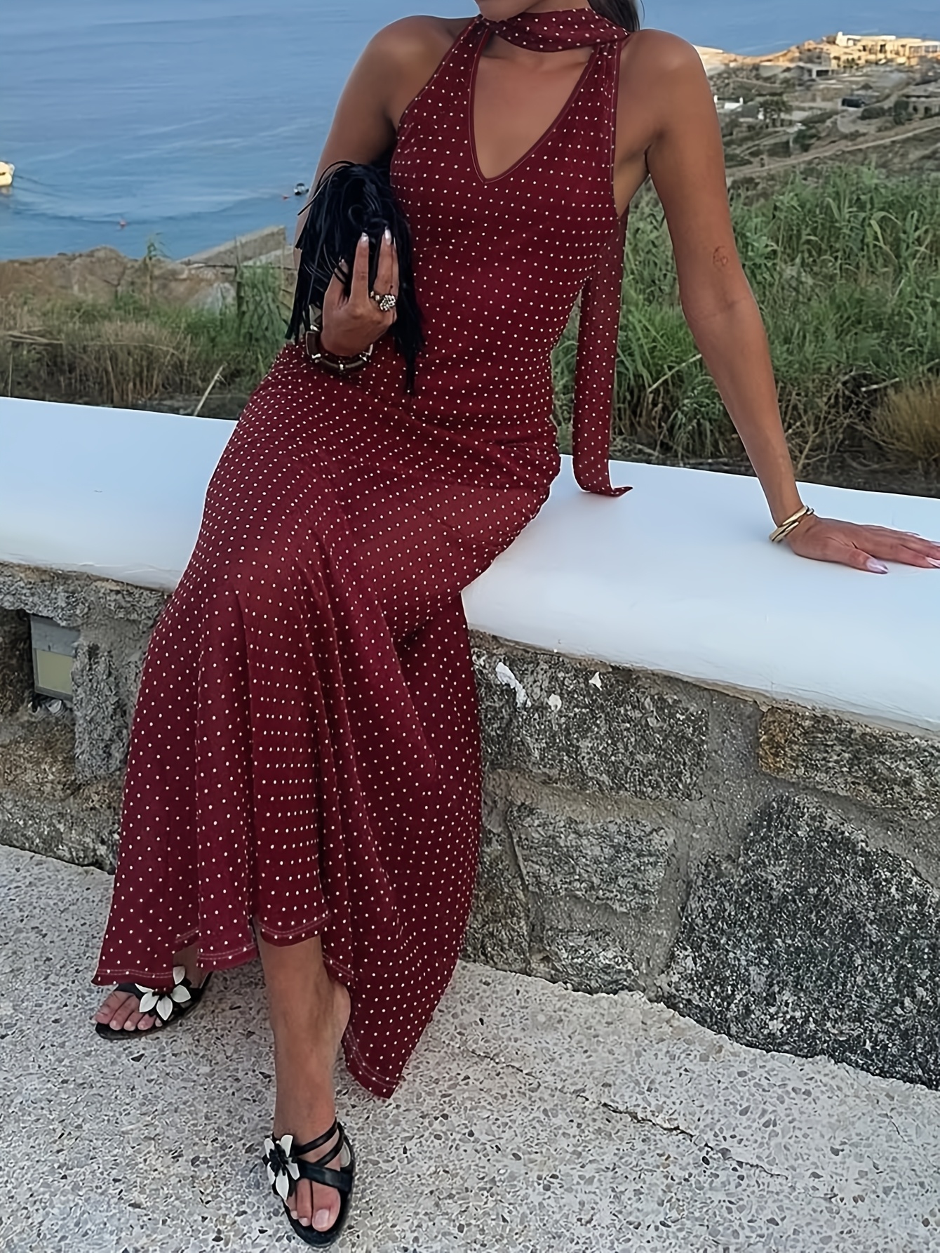 strapless open back dress Kiah Mini Dress
