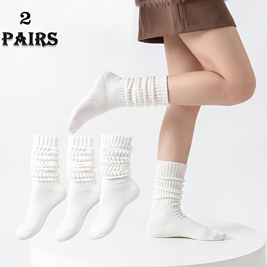 TEMU Japanese Pleated - Elegant Solid Color Suitable For Home & Outdoor, Sweat-absorbent -friendly Casual Tights, Machine Washable For Daily Wear,