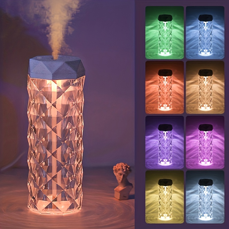 

Single Pack Crystal Humidifier Atmosphere Light Home Usb Large Capacity Atomizer Car Humidifier Desktop