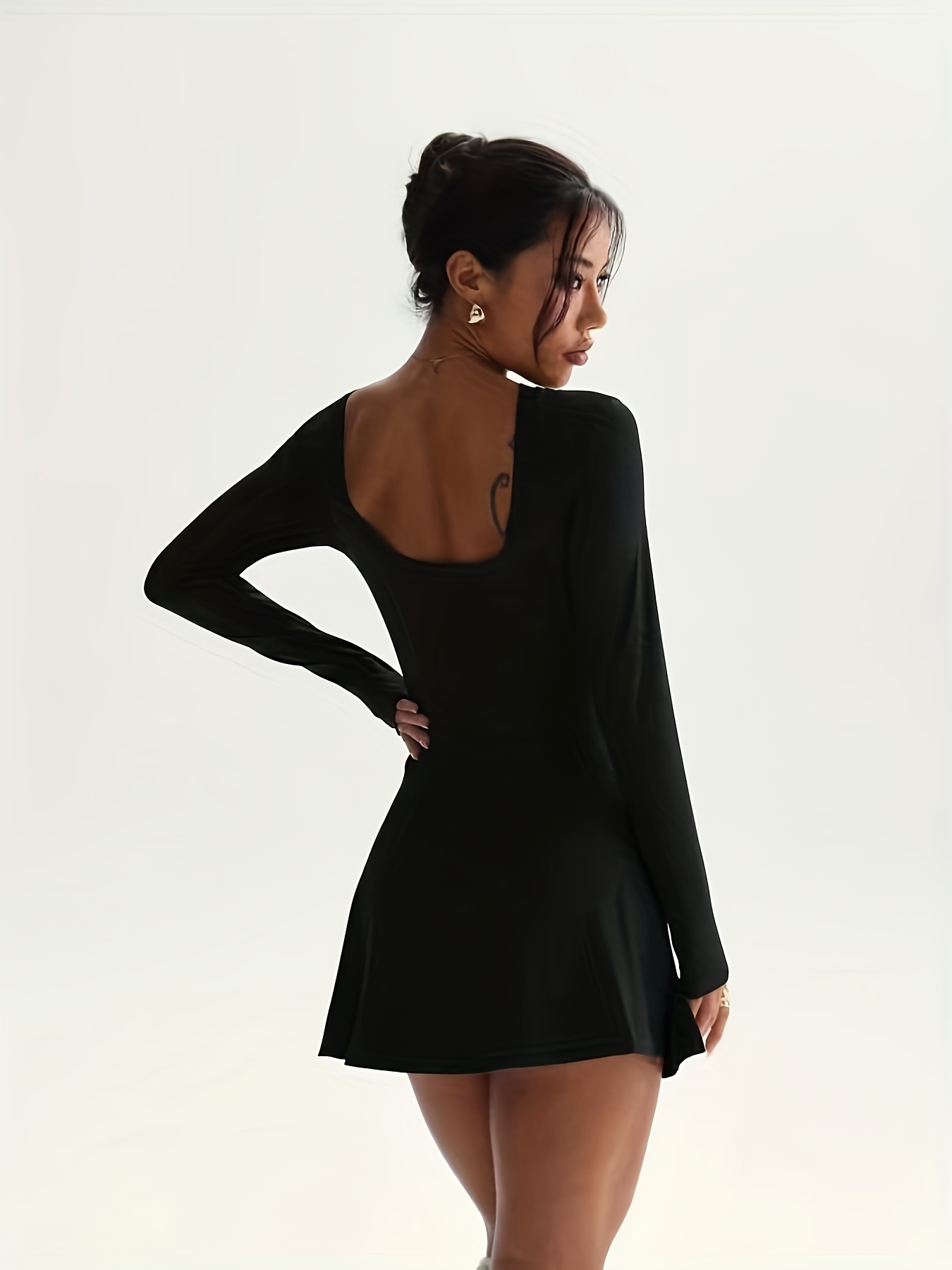 womens sports tennis dress two piece anti long - Temu New Zealand