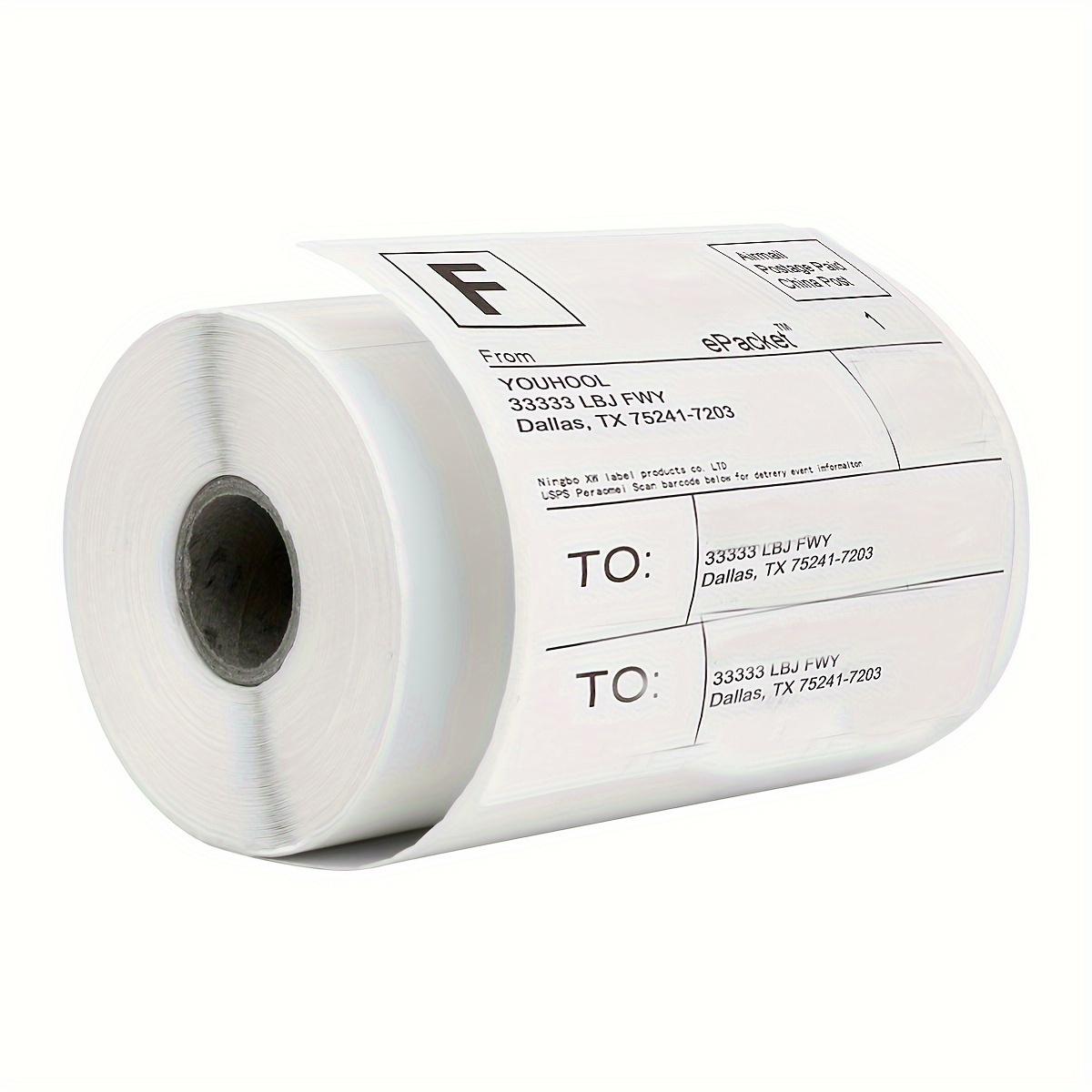 

100 Sheets/roll, 4x6 (10cmx15cm) Thermal Shipping Postage Label For Thermal Printer, Adhesive Labels