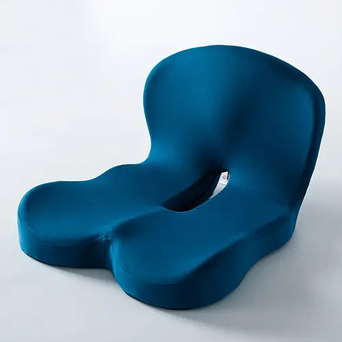memory foam cushion ergonomic back cushion universal slow rebound office lumbar protection backrest one sedentary anti hemorrhoids buttock cushion suitable for multi scene