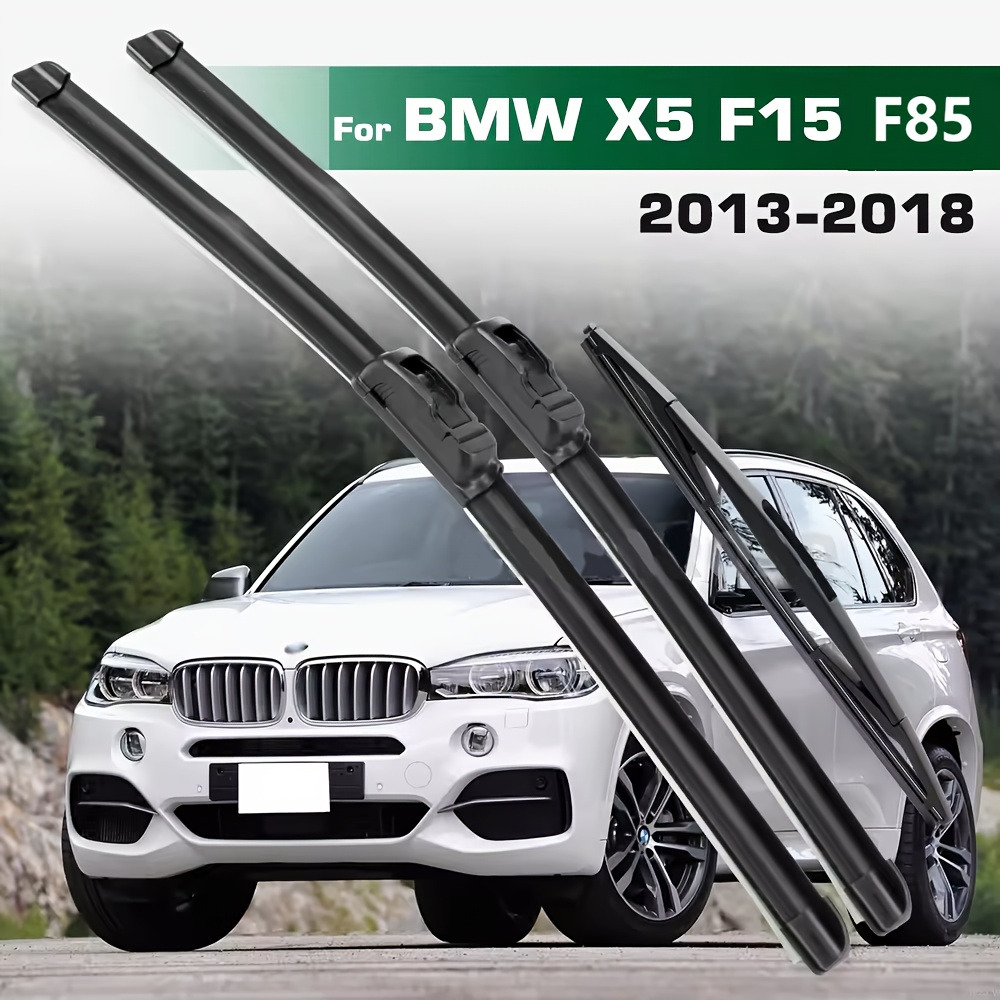 TEMU Lhd Car Wiper For X5 F15 F85 2013-2018 Front & Rear Wiper Blades Windshield Windscreen Window Brushes 24
