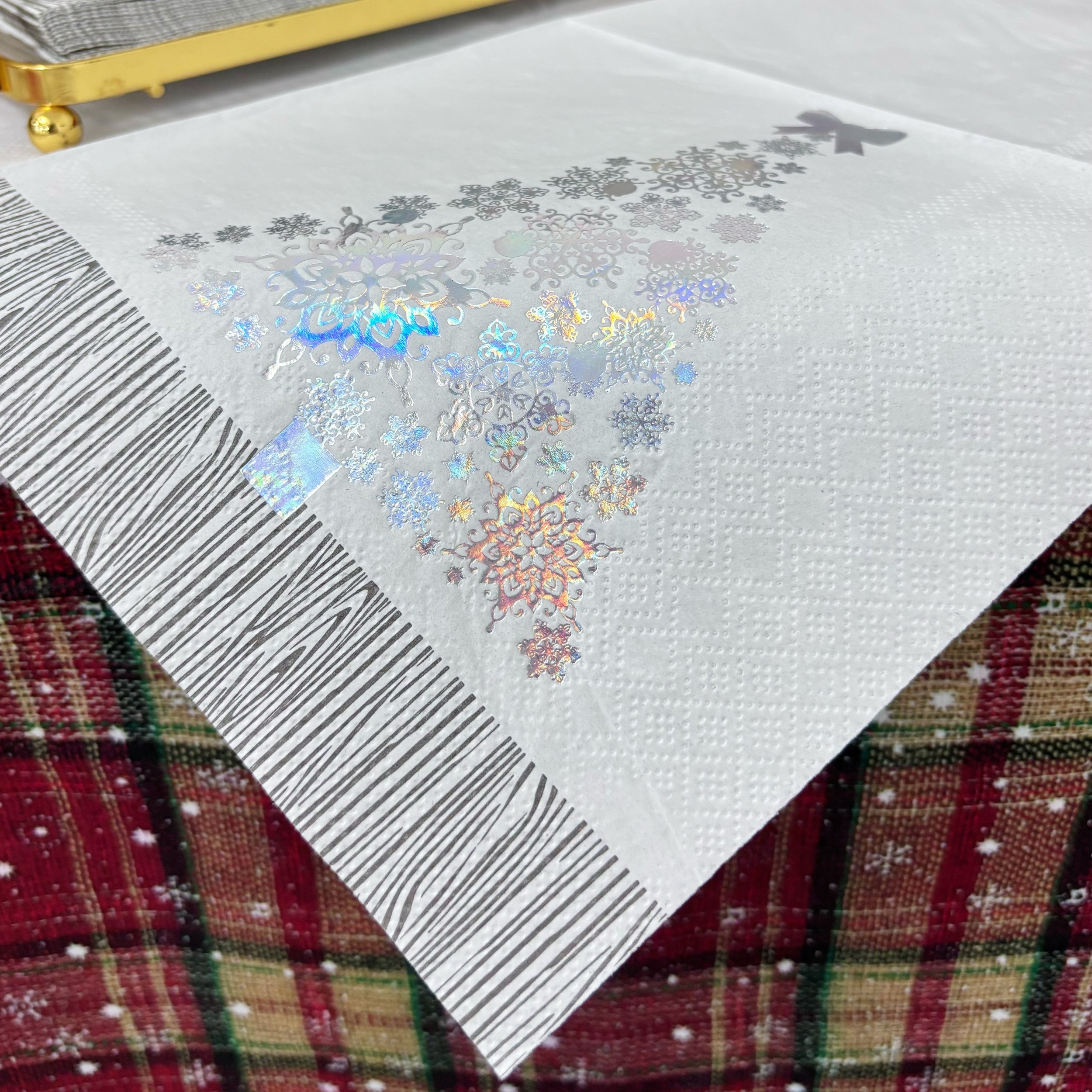 Servilletas De Papel Decorativas Doradas: Para Fiestas, Bodas