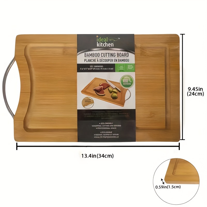 

13.4 X 9.45 X 0.59 , Wooden Chopping For , For Meat And Veggies, Non-toxic