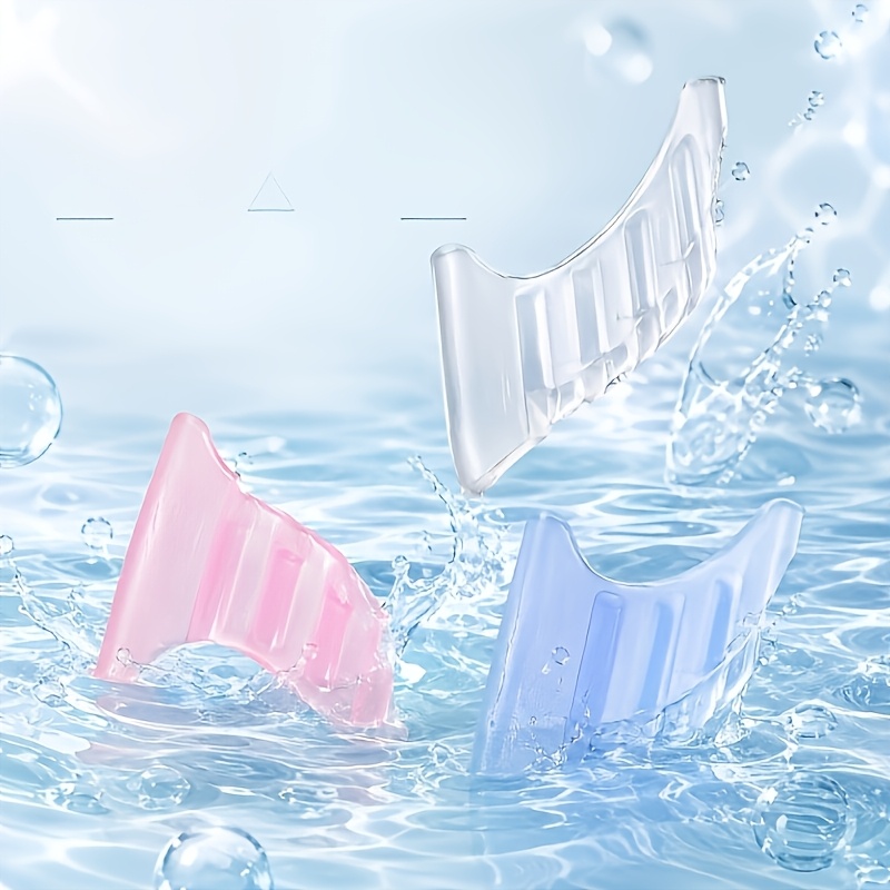 2pcs Soft Silicone Toe Separators for Nighttime Use