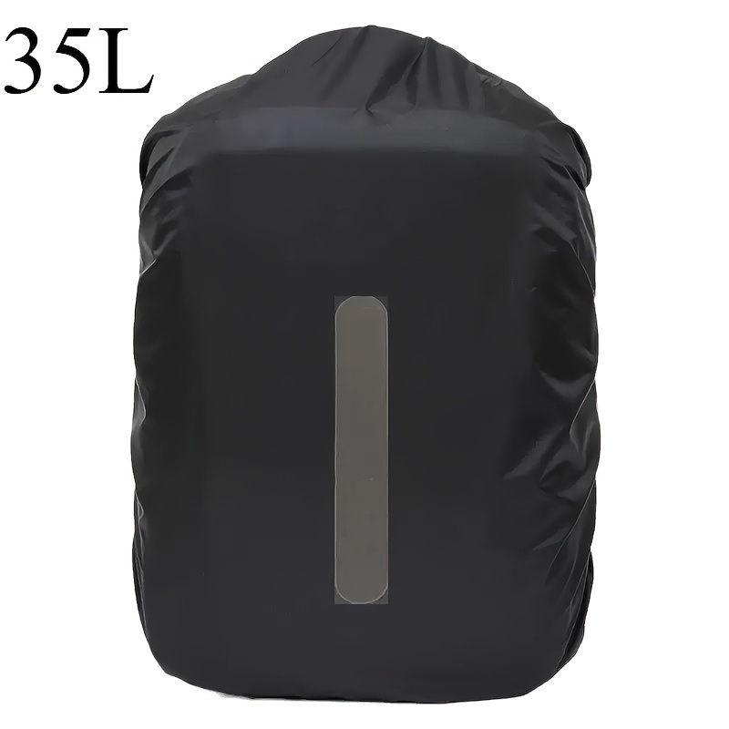 TEMU negra para mochila de 20-70L, impermeable a y a las manchas, a prueba de polvo, adecuada para mochilas de viaje al , senderismo y montañismo,
