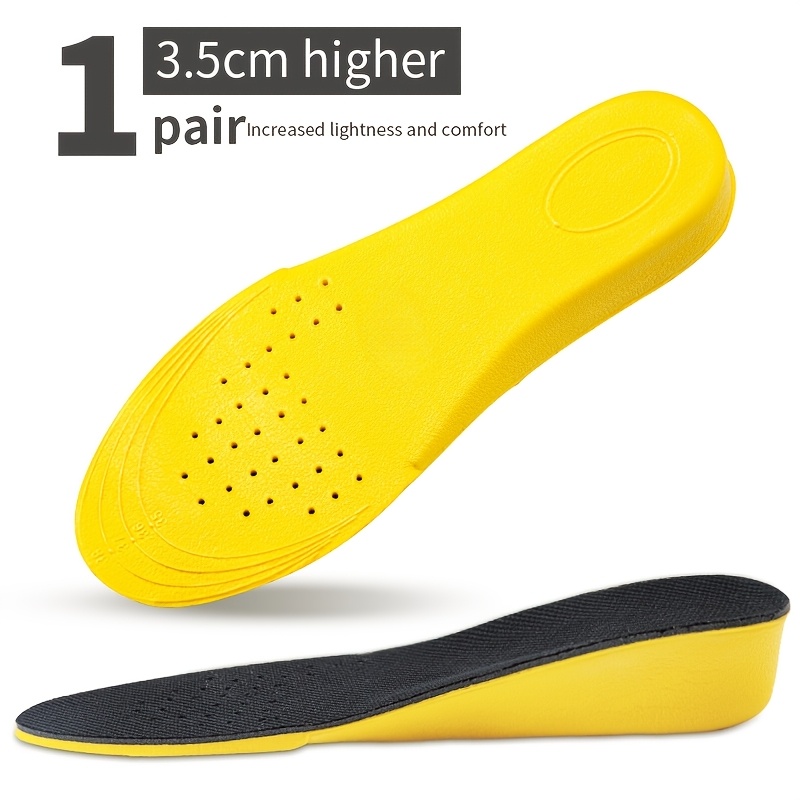 E-shop 1 Paar Unsichtbare Höhensteigerungseinlagen Für Frauen Und Männer 1,5-3,5 Cm / 5,91-13,78'' Atmungsaktive Einlagen Mit Stoßdämpfung