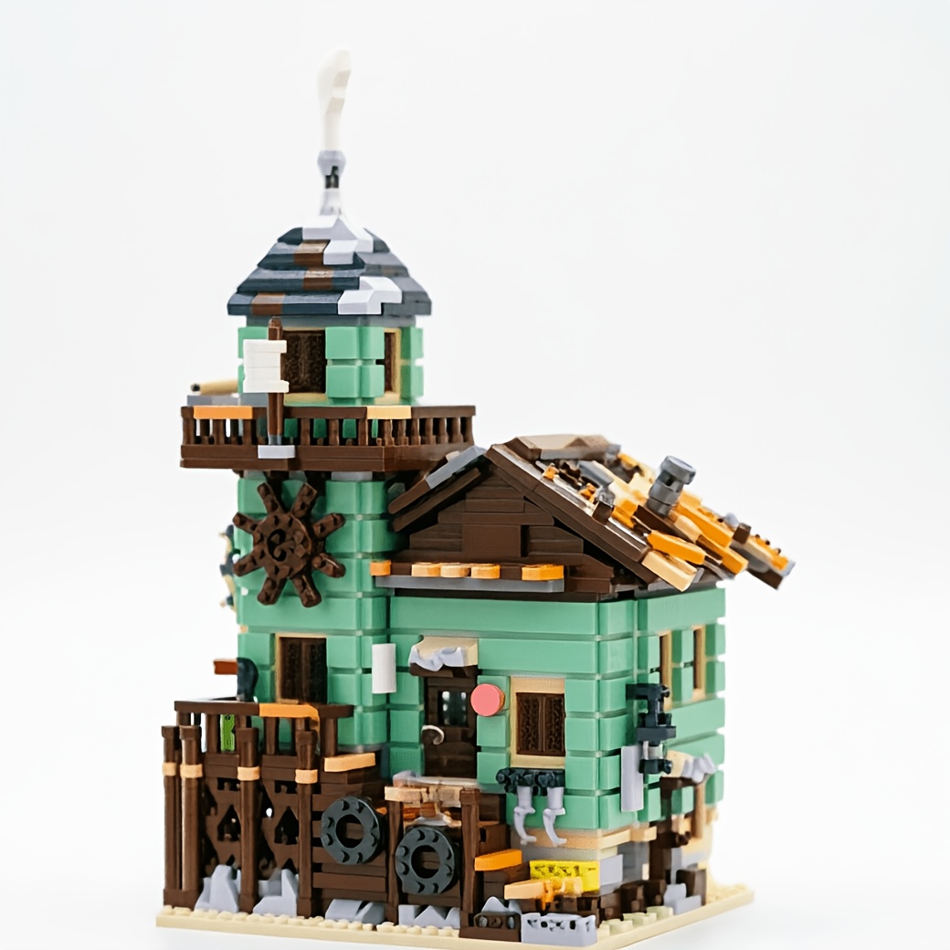 Distinctive Nautical Style Seaside Tower Assembly Model