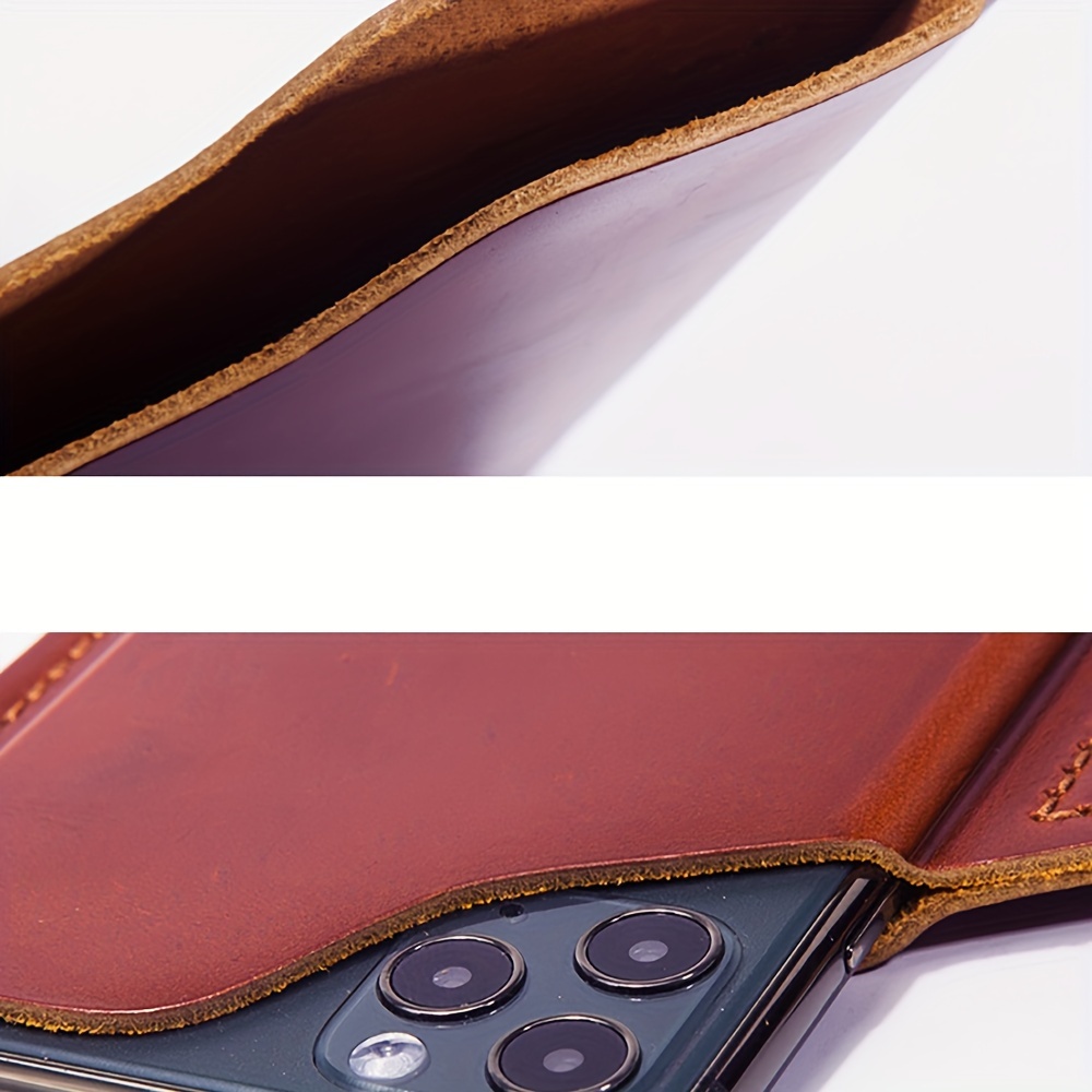 Fondina Da Cintura In Tela E Pelle Per Attrezzi - Porta Metro A Nastro Per Elettricisti - Foto 9