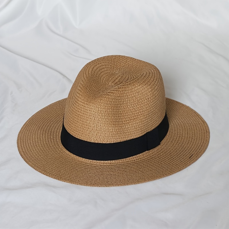 Las mejores ofertas en Sombrero de vaquero sólido Sombreros de Paja para  hombres