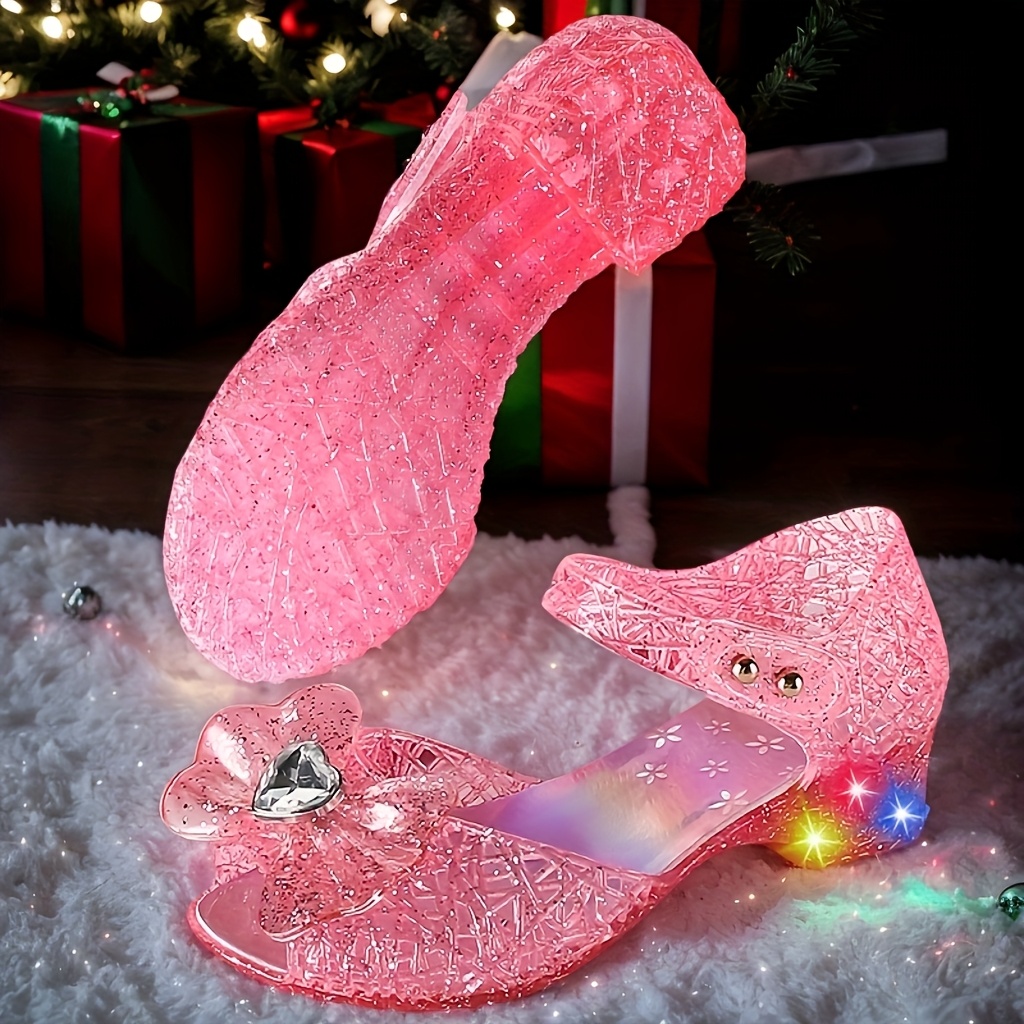 led skor för flickor – jelly led sandaler inspirerade - Temu Sweden