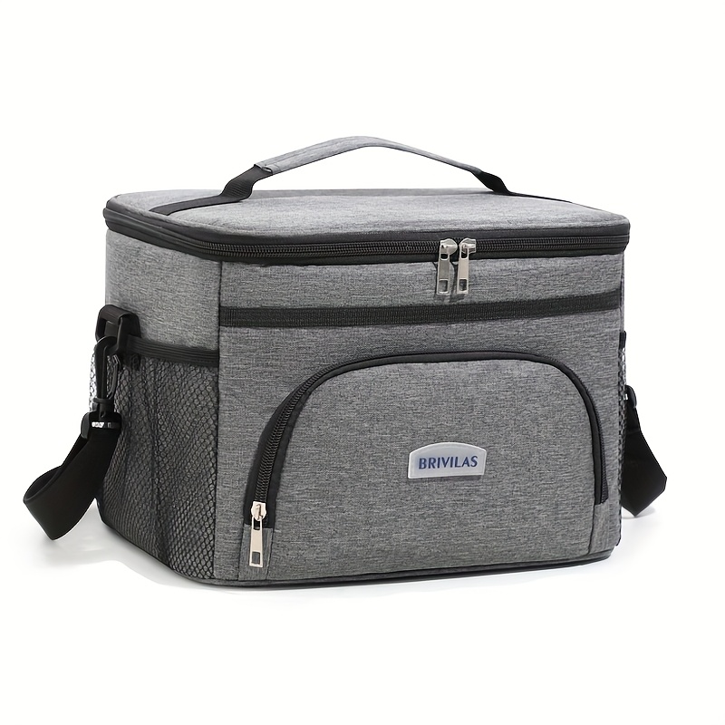 E-shop Lunchbox Lunch Bag, Non-Food Contact, Isolierter Auto-Tasche mit großem Fassungsvermögen, mit Griffen, Wiederverwendbare Lunch Bag, Kann als