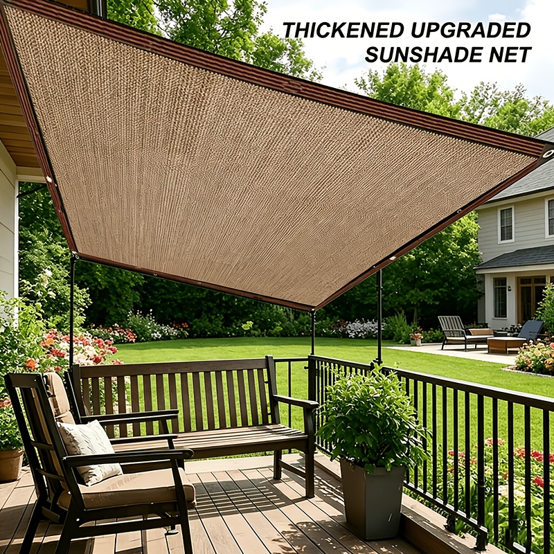 TEMU Écran d'intimité de terrasse couleur , blocant 81-90 % , adapté à de multiples scénarios, écran d'intimité de 1*2 mètres