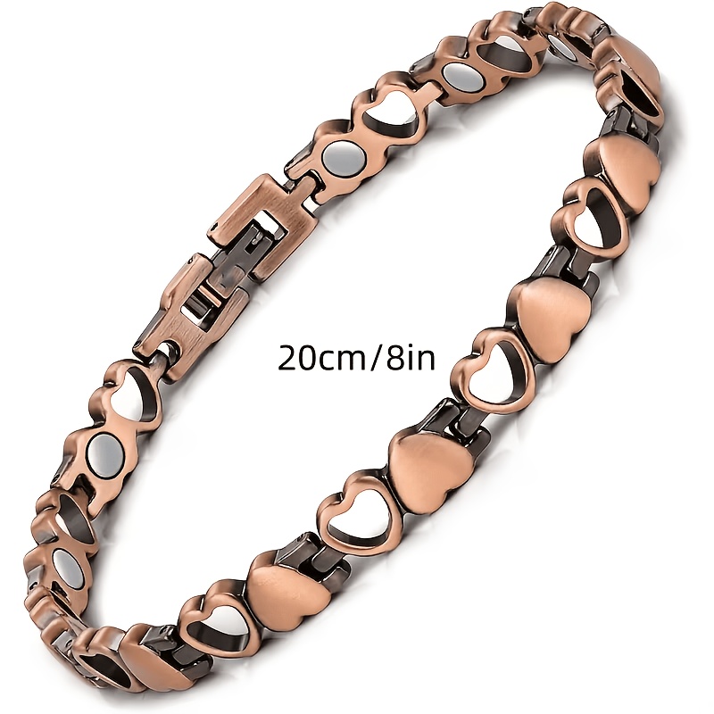 Versatile Elegant Retro Heart-Shaped Bracelet, Daily Accessory