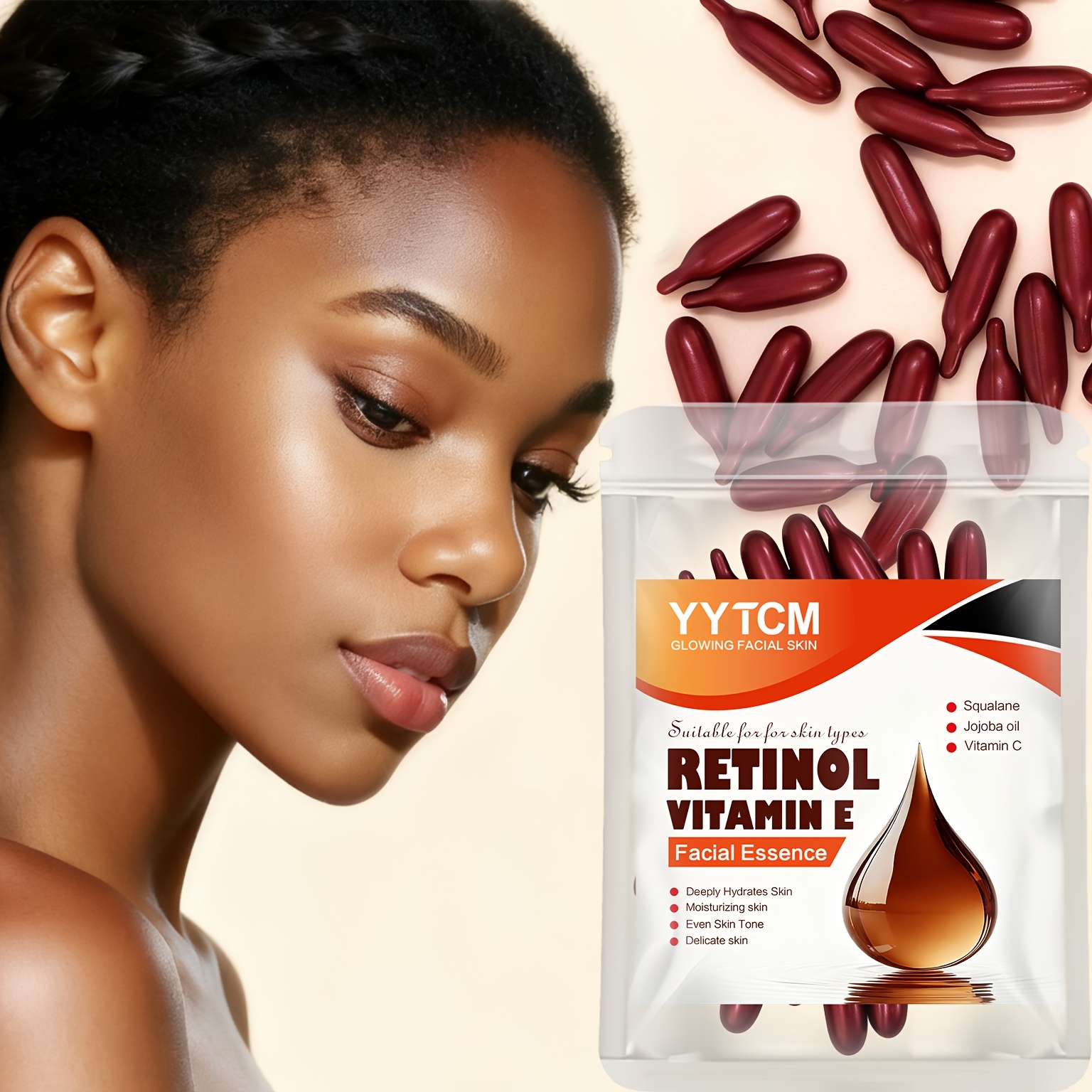 serum capsule sold on Temu Australia