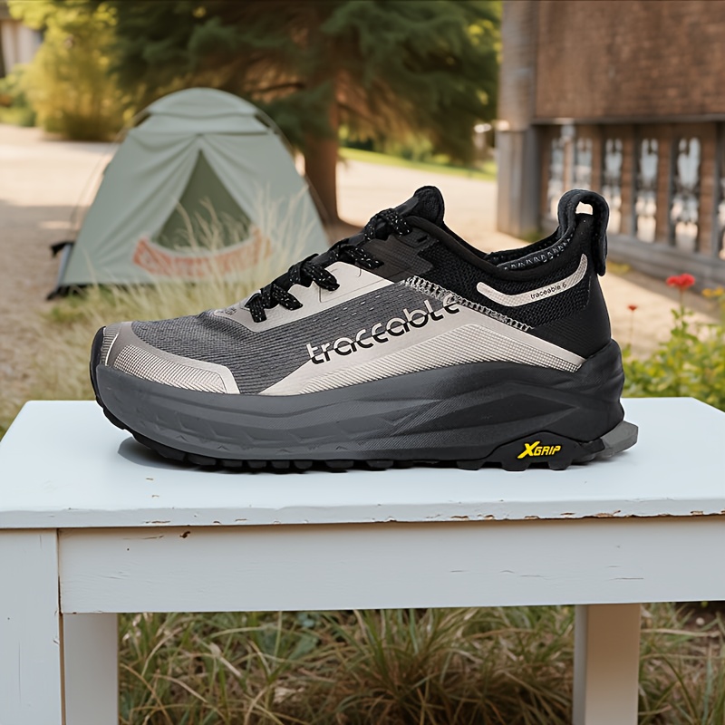 Sneakers, Men's Outdoor Shoes, Anti-Slip Comfortable Casual Shoes, Men's Outdoor Camping Sports Trail Running Shoes, Fashionable and Versatile Trendy Shoes
