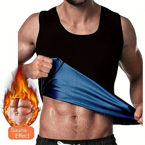 sweat vest mens shapewear and burning sweatshirt crew neck jumper for yoga and other sports