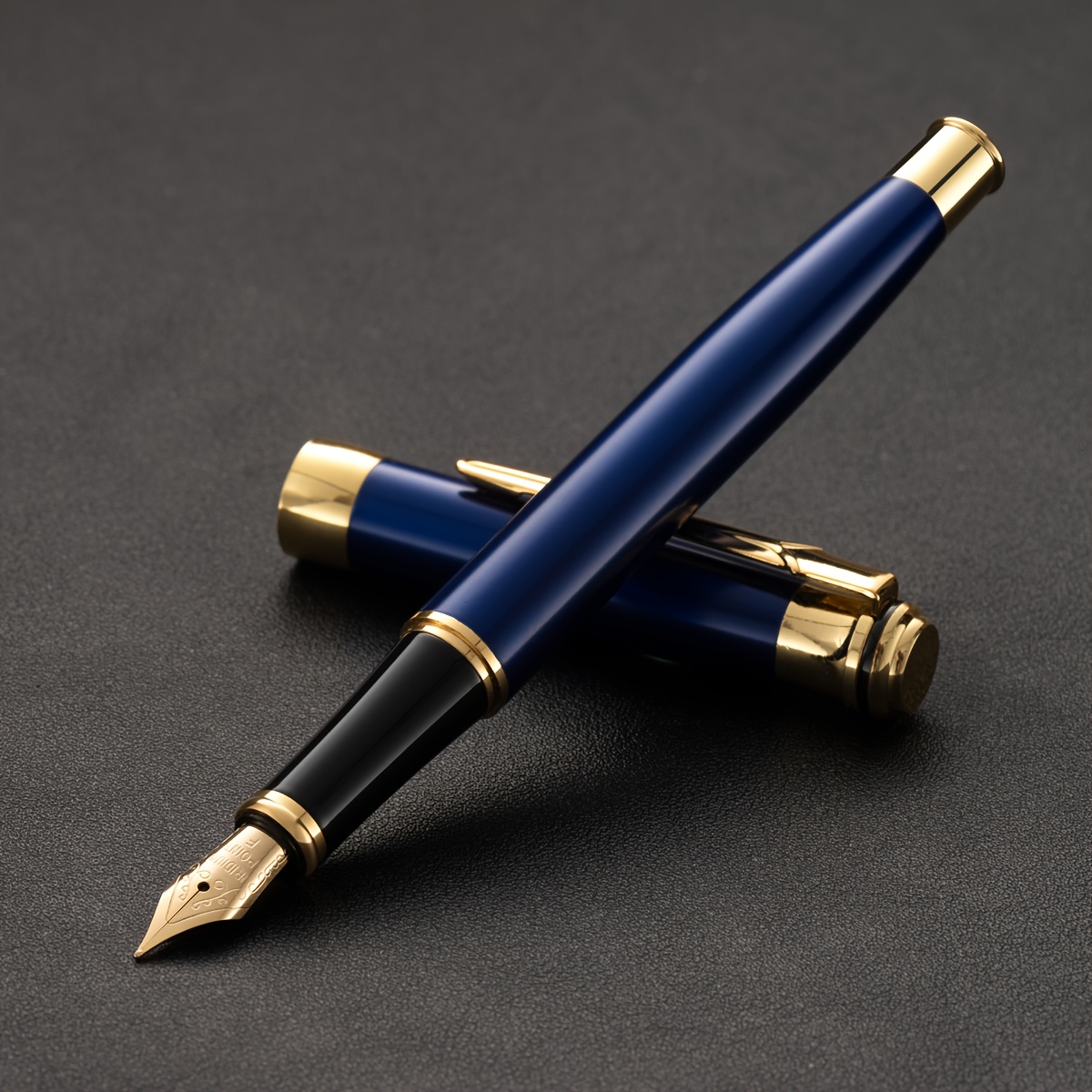 TEMU Pennino da Scrivere Professionale con Penna a in Metallo e Punta 0.5mm per Scrittura & Calligrafia, per Ufficio e Regalo VIP