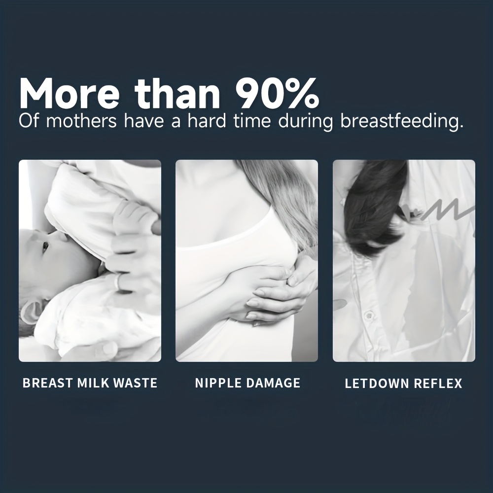 Two Wearable Breast Milk Collectors, Nursing Cups That Are Leak-Proof And Reusable for Milk Storage