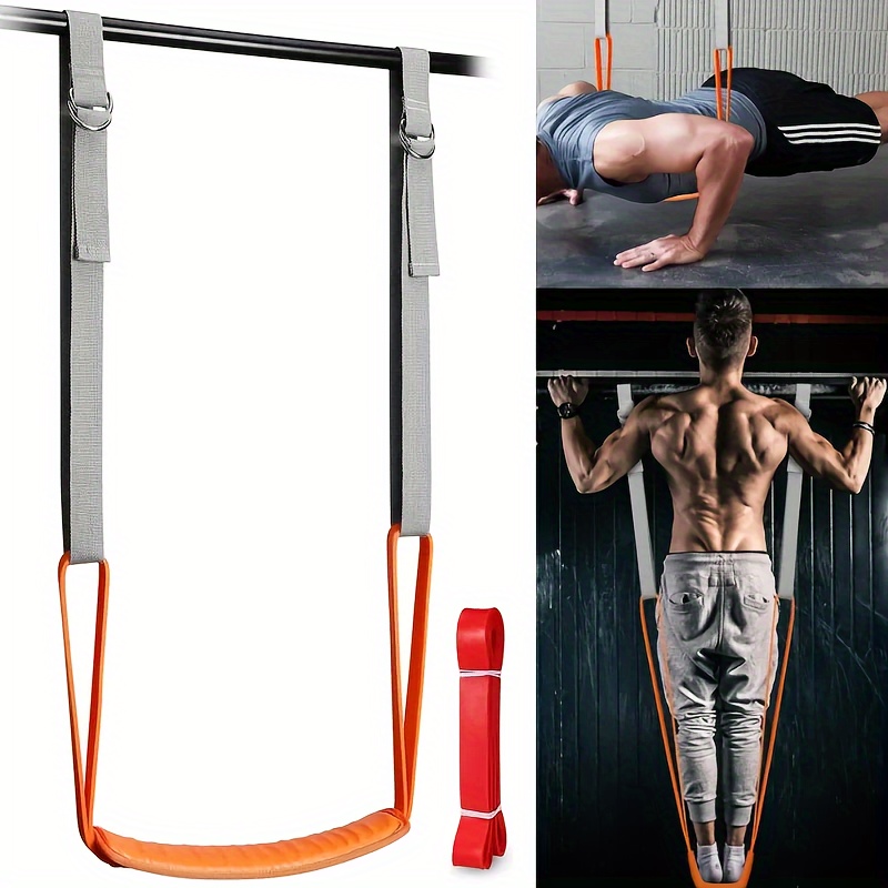 

Pull Up Assistance Bands With Feet/knee Rest, Heavy Duty Pull Up , Adjustable Anti Snap Pull Up Assist For Powerlifting, Strength Training