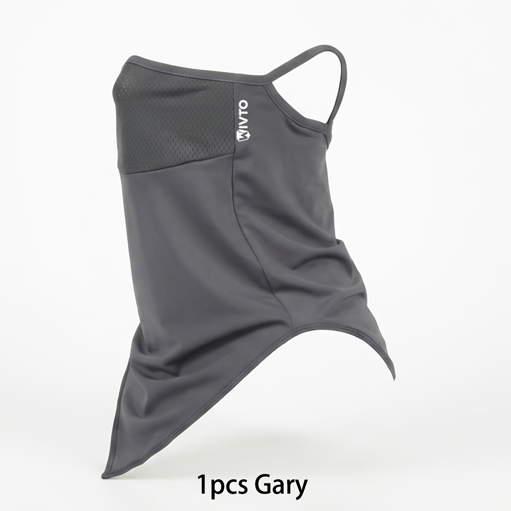 TEMU 1pc 2pcs Men's Versatile Outdoor Neck Gaiter, Stylish Breathable Dust Mask, Lightweight Quick- Cover For Running, Hiking & Cycling