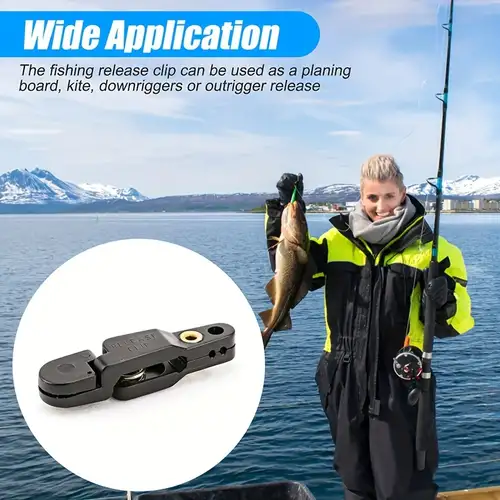 Fishing Outrigger Downrigger Release Clip Nylon Trolling - Temu